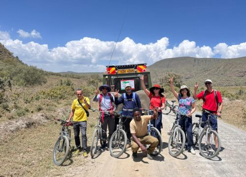 7 Days, 6 Nights Small Group Safari with Mid-Range Accommodation to Masai Mara, Lake Nakuru, Lake Naivasha /Hell’s gate and Amboseli National Parks Using 4 x 4