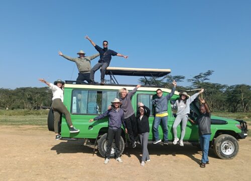 7 DAYS 6 Nights- Small Group Joining budget Safari To Maasai Mara, Lake Nakuru, L ,Naivasha Hell's Gate & Amboseli parks Using a 4x4 Land cruiser jeep