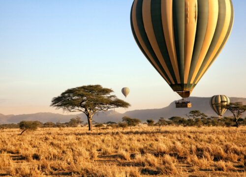 SUNRISE HOT AIR BALLOON SAFARI IN MAASAI MARA