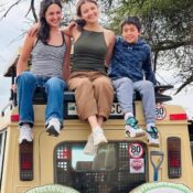 Tourists enjoying our exciting safari packages in Kenya